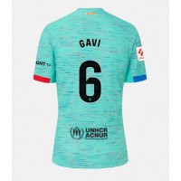 Fotballdrakt Herre Barcelona Paez Gavi #6 Tredjedrakt 2023-24 Kortermet